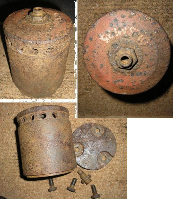 German WW2 S-Mine 35 Ub- Practice - Click Image to Close